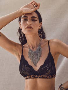 Kultcha Collective - Wholesale Bralette - Women's - Asteria Black Lace Bralette3