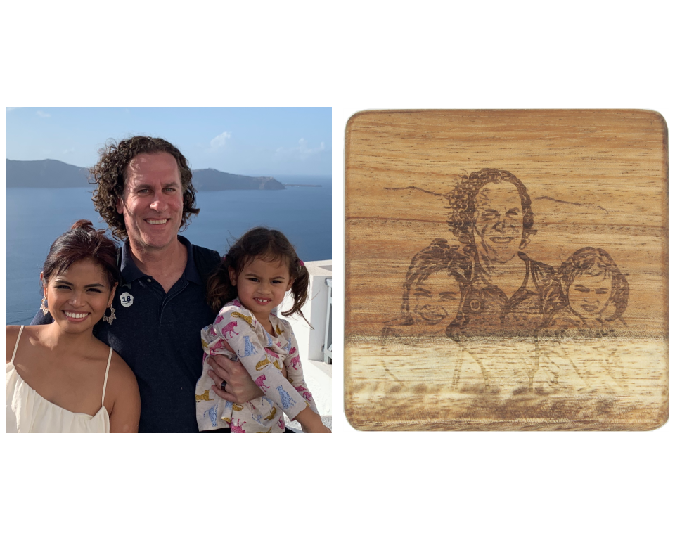 Tuckahoe Hardwoods - Vente Sous-verre - Sous-verres en noyer d’Inde de l’Est7