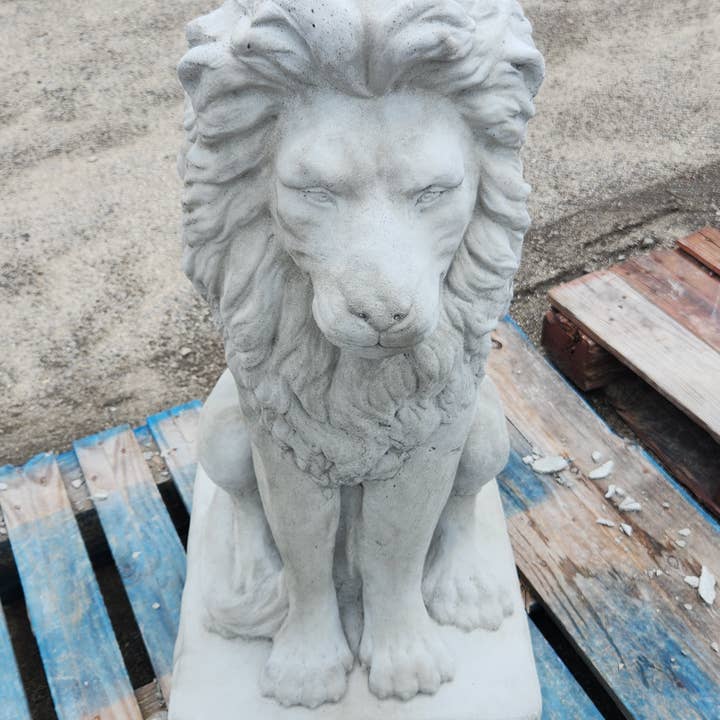 Selcouth Home - Venta al por mayor Escultura - Estatua de león de Concrete Estate7