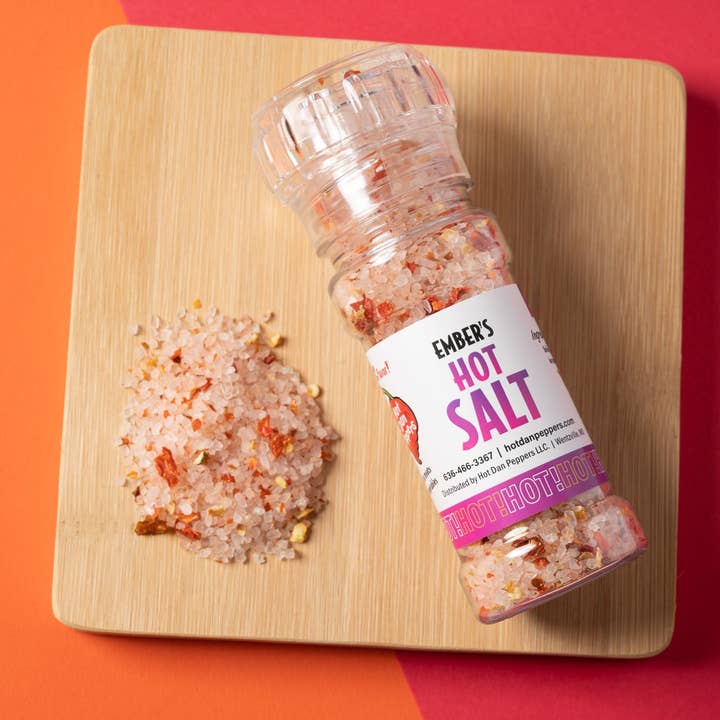 Hot Dan Peppers - Wholesale Salt - Ember's Hot Salt