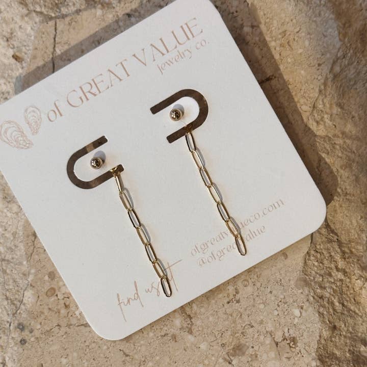 Dottie + Joy Backdrop Earrings for wholesale by Of Great Value