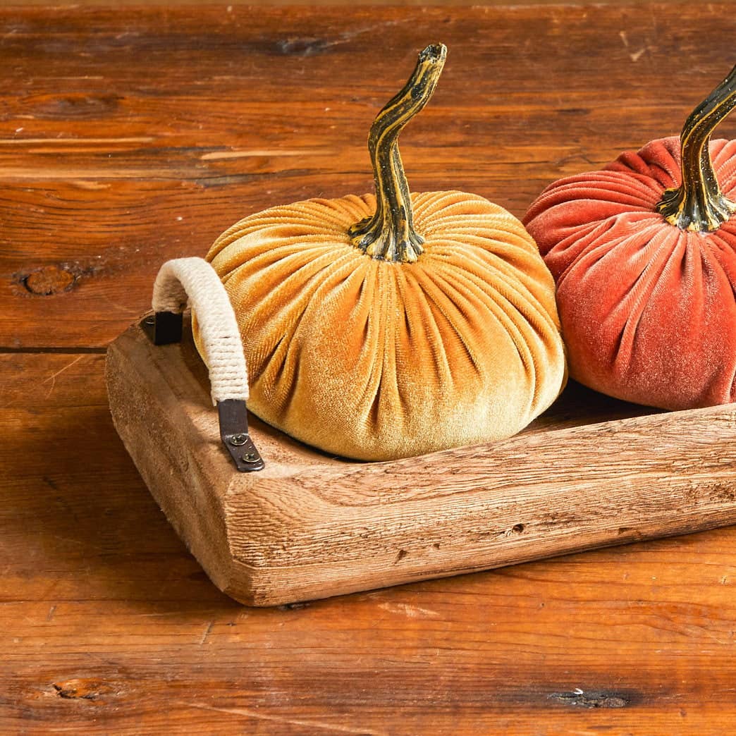 Your Heart's Content - Wholesale Decorative Tray - Wood Coffee Table Tray with Handles, Rustic Centerpiece4