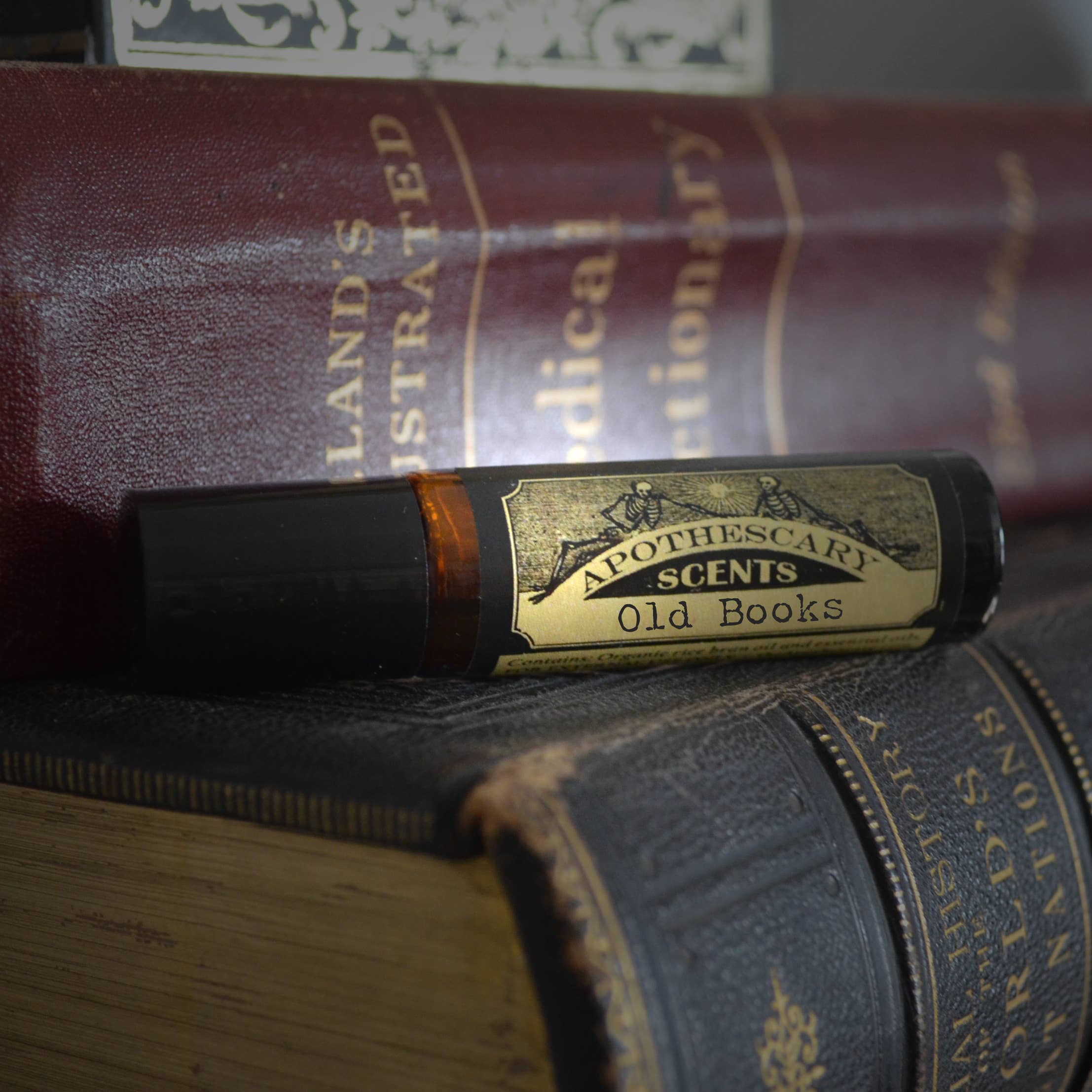 Apothescary Scents - Wholesale Fragrance Oil - "Old Books" Natural Perfume Oil3
