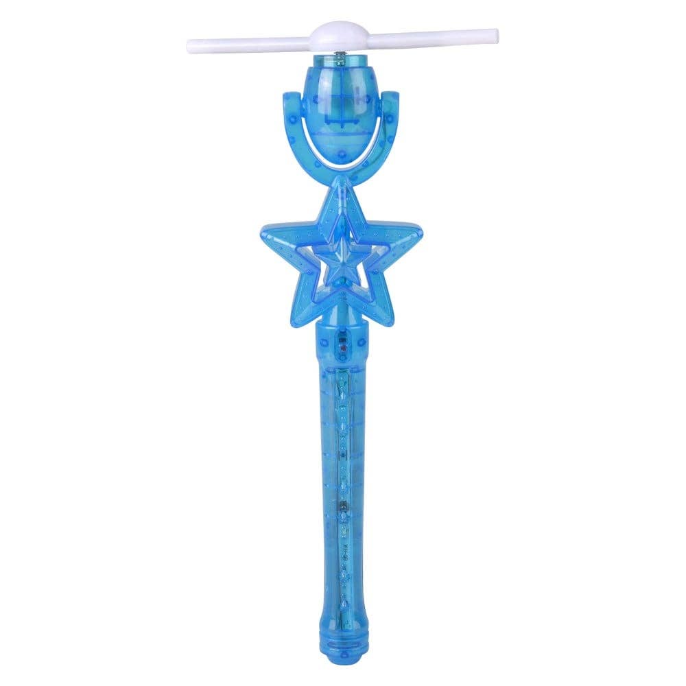 La Luna Bella - Toys – wholesale Classic toy – Kids – 14" Light-Up Star Spinner Windmill Wand - LLB Plush1