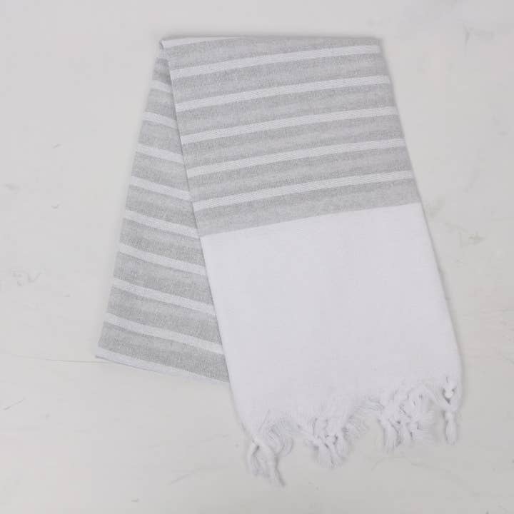 HERLOOM TOWELS - Wholesale Beach Towel - Classic Striped Turkish Towel, Lightweight Cotton Towel9