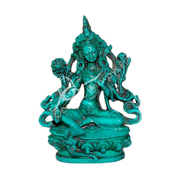 Oceanic Linkways Inc – wholesale Sculpture – (PC)STATUE - TARA TURQUOISE 4.25"0