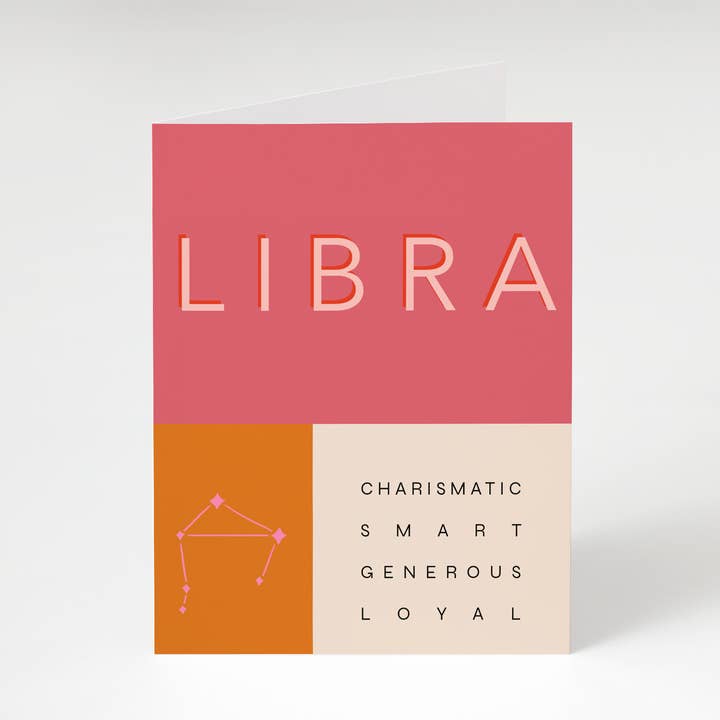 Bon Femmes - Wholesale Everyday Greeting Card - Libra Zodiac Card0