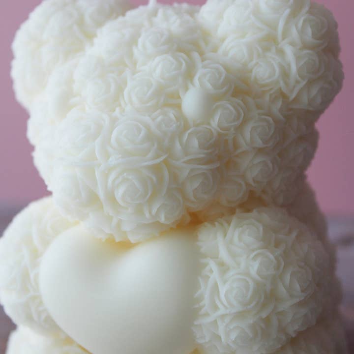 Latana Candles - Wholesale Novelty Candle - Rose Teddy Bear Candle - Sweet Fragrance2