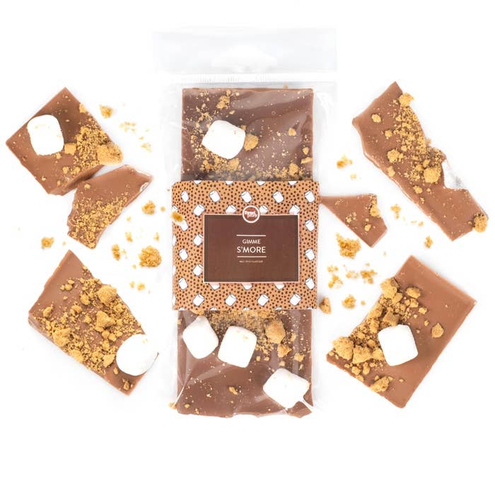 Sweet Pete's Candy - Wholesale Chocolate Bar - Smores Chocolate Bar