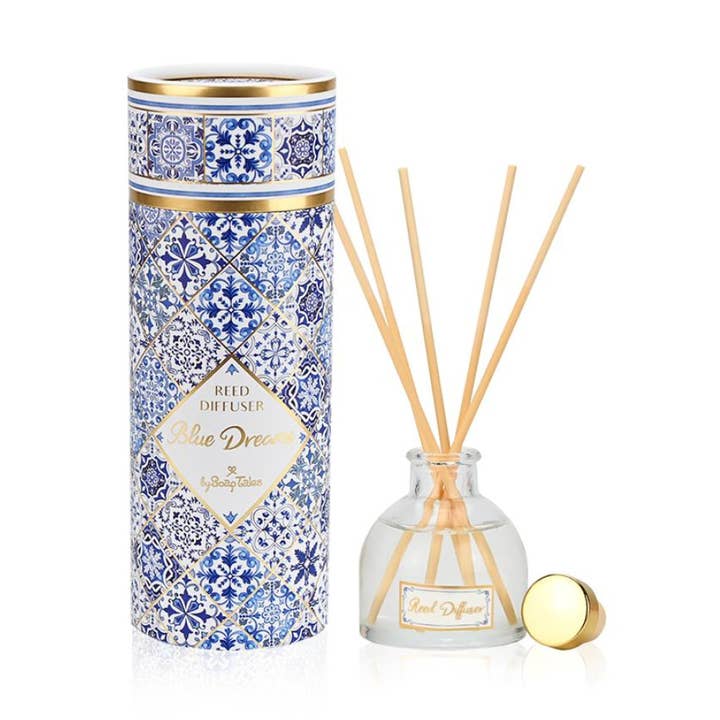 Duftdiffuser med pinde 50 ml Blue Dreams fra SoapTales for engroshandel hos IngrossoBeauty by INCI Srl