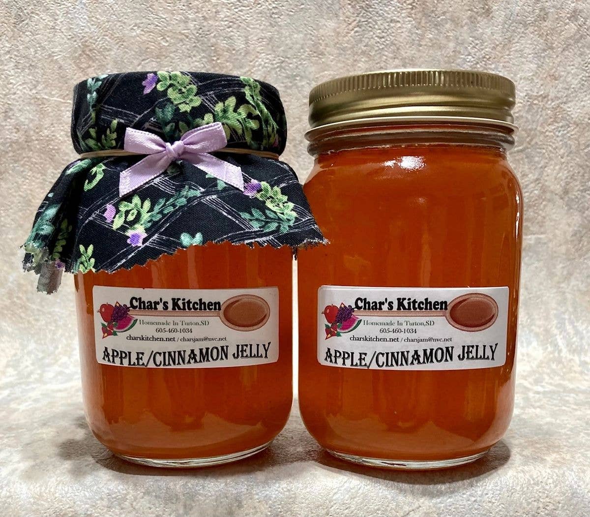 Char's Kitchen - Wholesale Jam/Jelly - Apple Cinnamon Jelly 16oz1