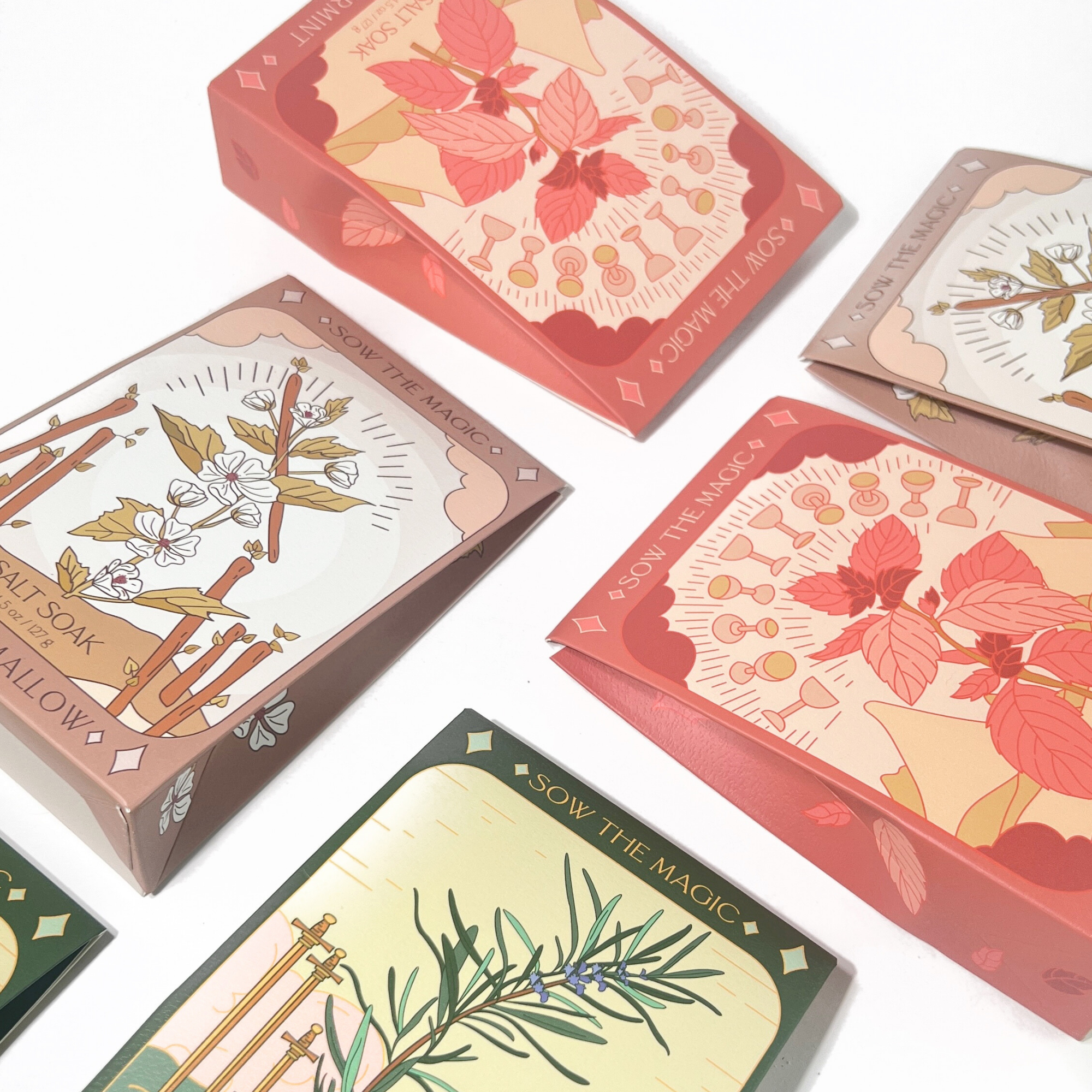 Sow the Magic - Wholesale Bath Salts - Marshmallow Tarot Salt Soak5