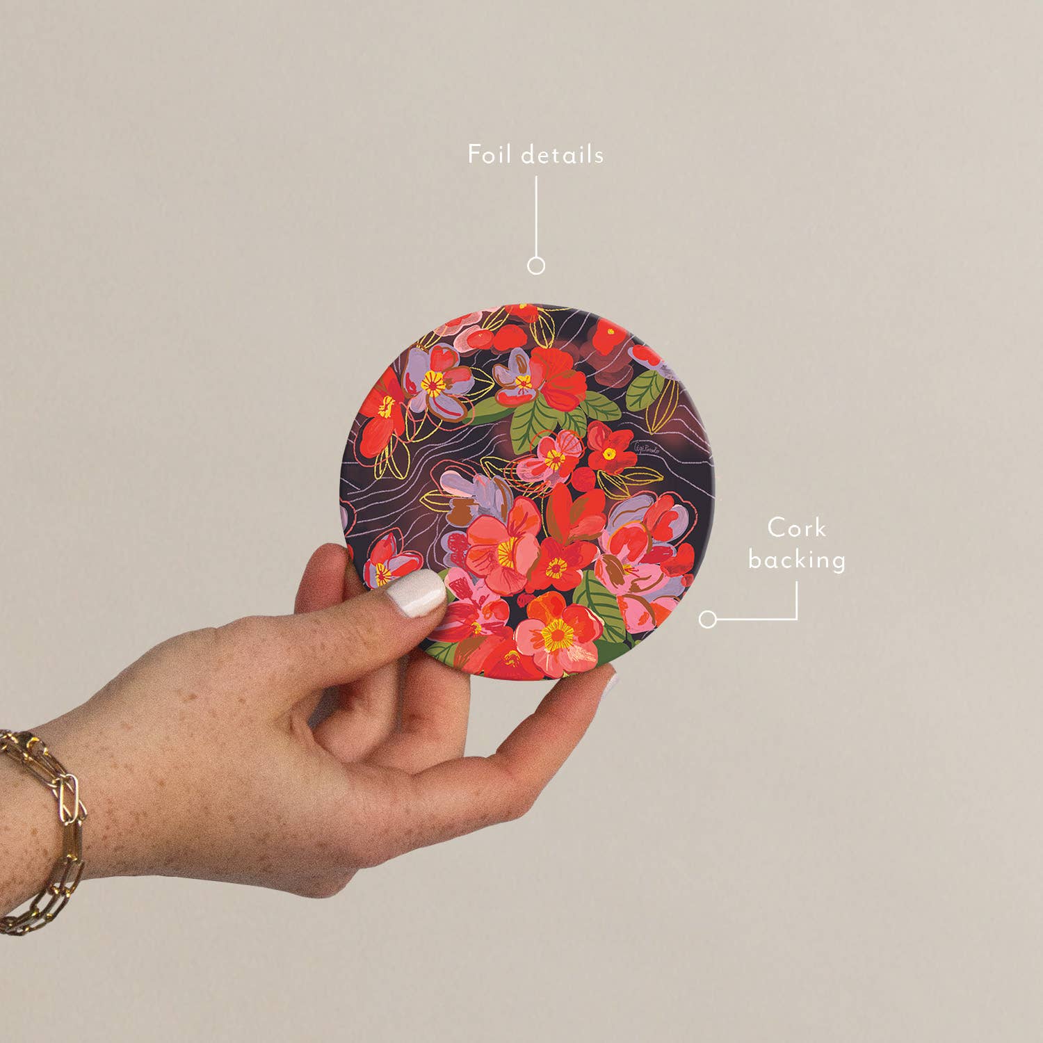 Seedlings - Wholesale Coasters - Night Flowers Seedlings Coaster1