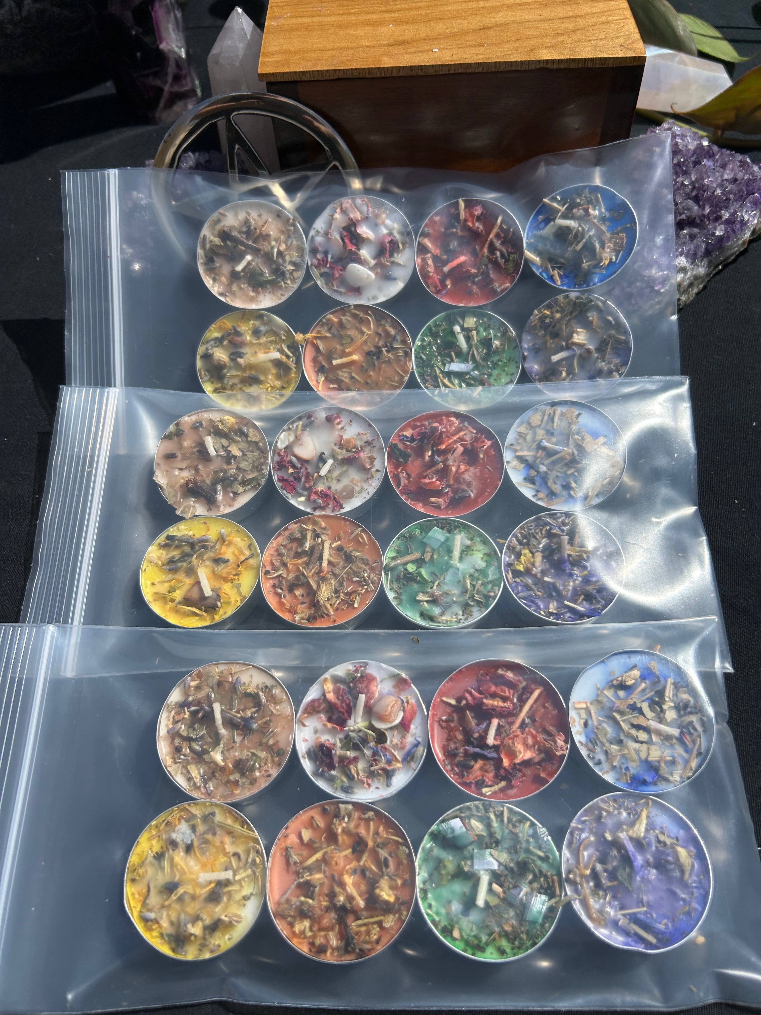 You Are Uniquely Magic - Vente Bougies chauffe-plats - Collection de 3 bougies Tealight Spell, chacune, 24 au total6