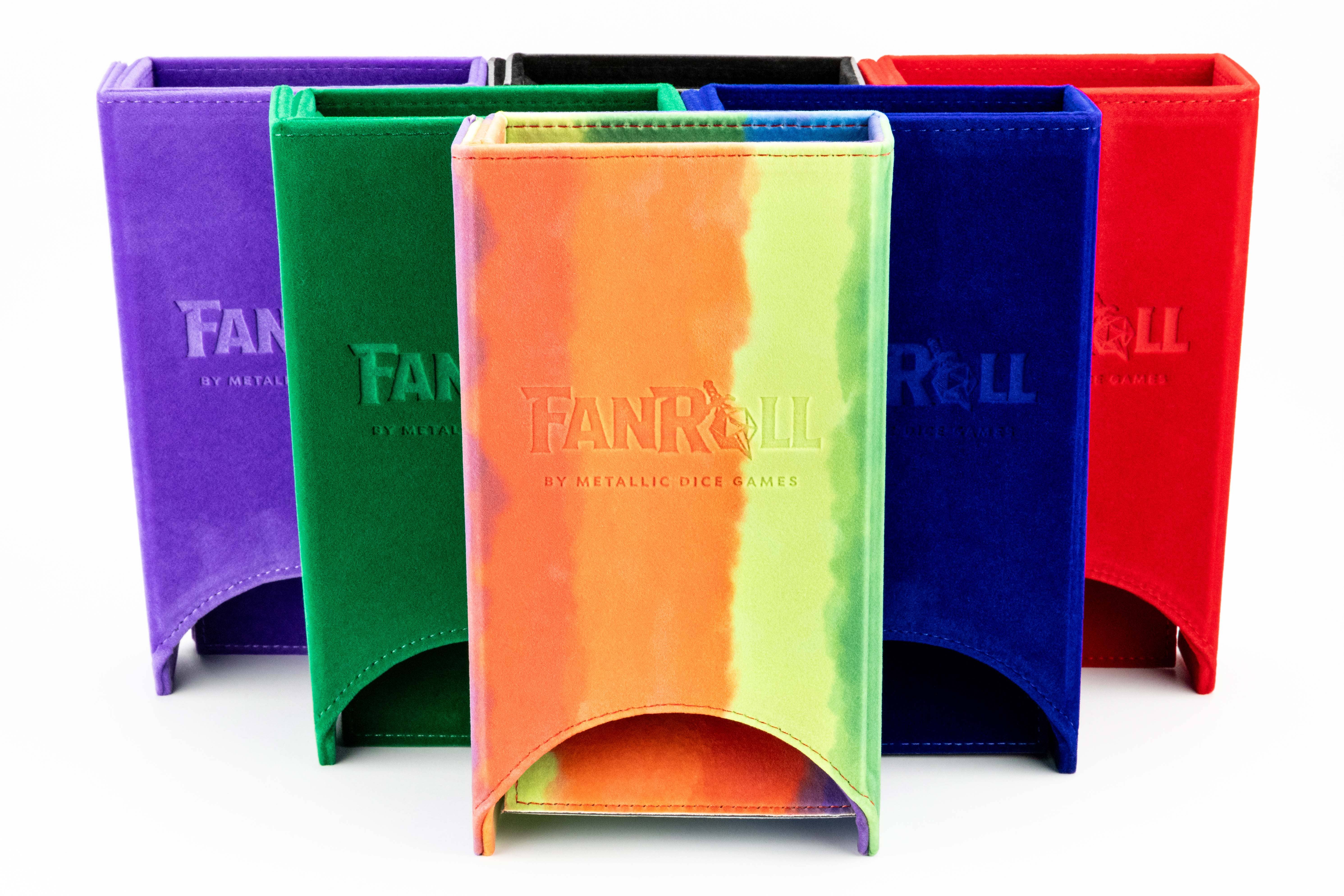 FanRoll by Metallic Dice Games - Wholesale Dice - Fold Up Dice Towers for Random DND Dice Rolls (6 colors)7