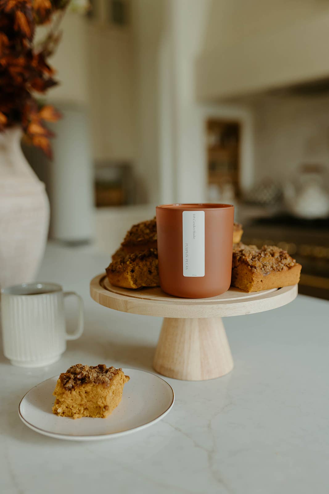 168 Candles Studio - Wholesale Jar/Filled Candle - Pumpkin Pecan 13oz Candle0