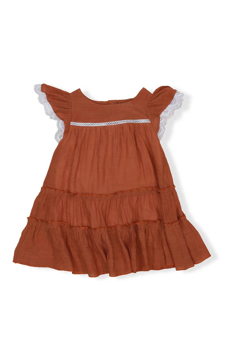 SISSYMINI - Vente Robe – enfant - Robe Boho Belissima Bella pour petites et filles 717-LL327