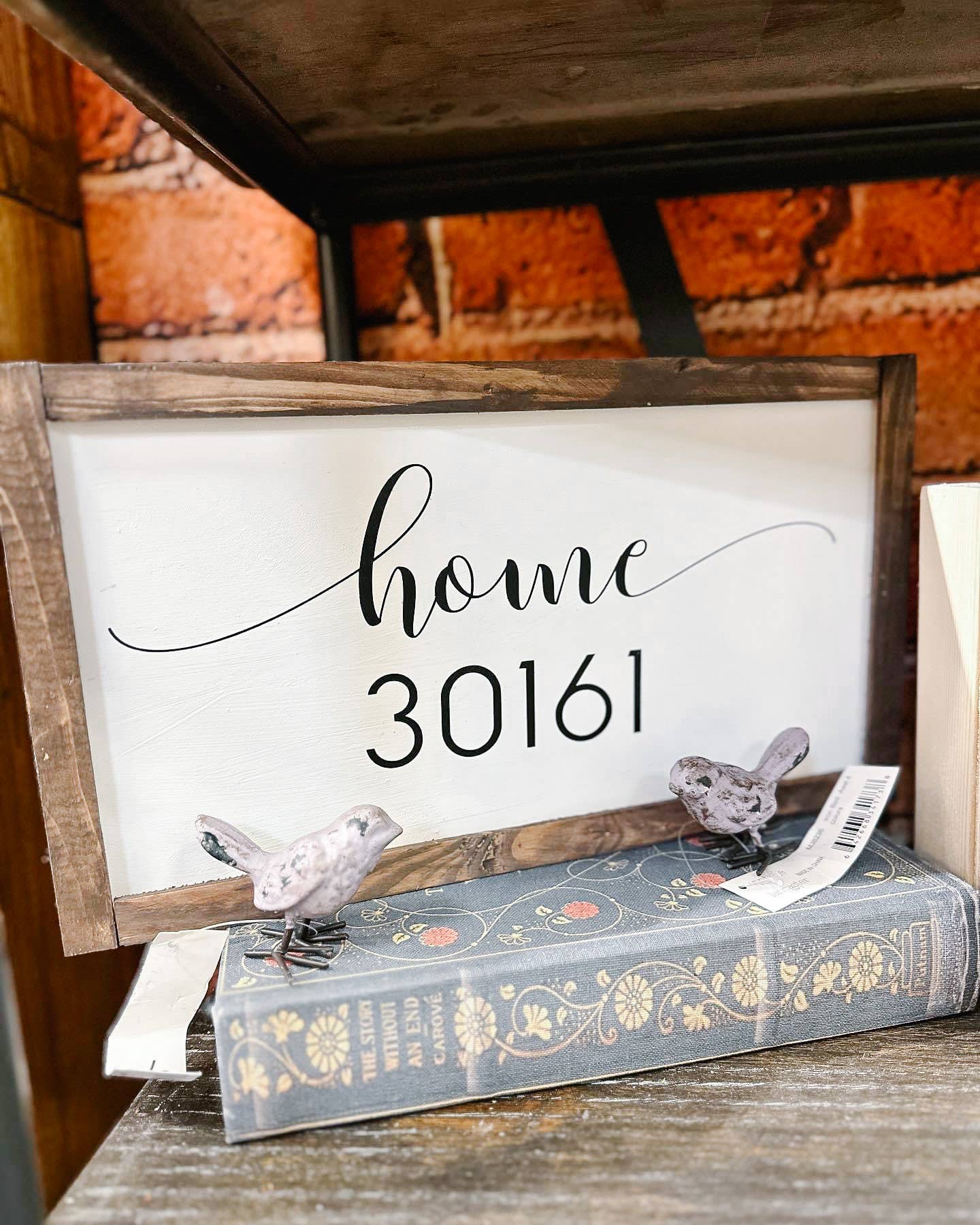 Joshua Jar – Großhandel Schilder – Startseite PLZ-Zeichen - Passen Sie es mit einer beliebigen Postleitzahl an4