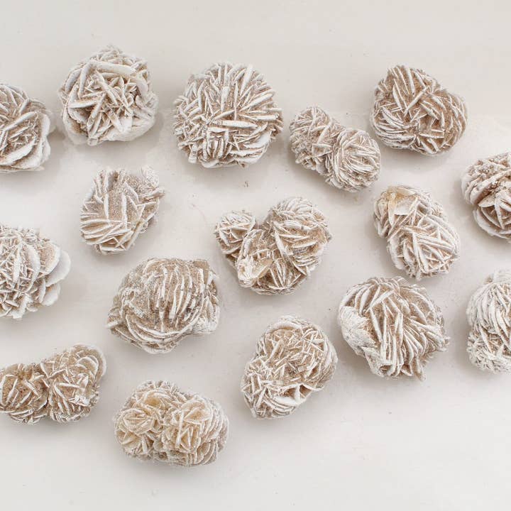 Desert Rose Crystal, Selenite Buds, Raw Selenite for wholesale by Panache