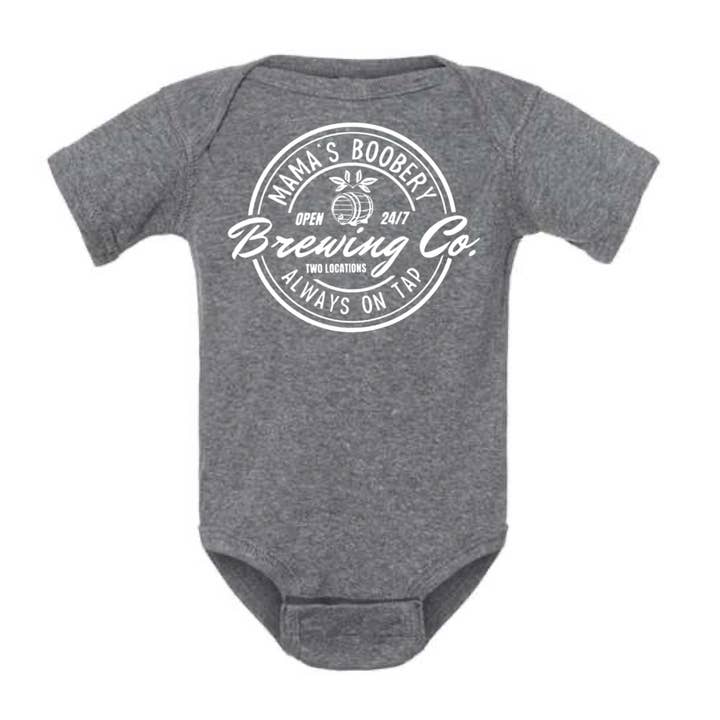 MAMA'S BOOBERY ONESIE for wholesale by dkhandmade
