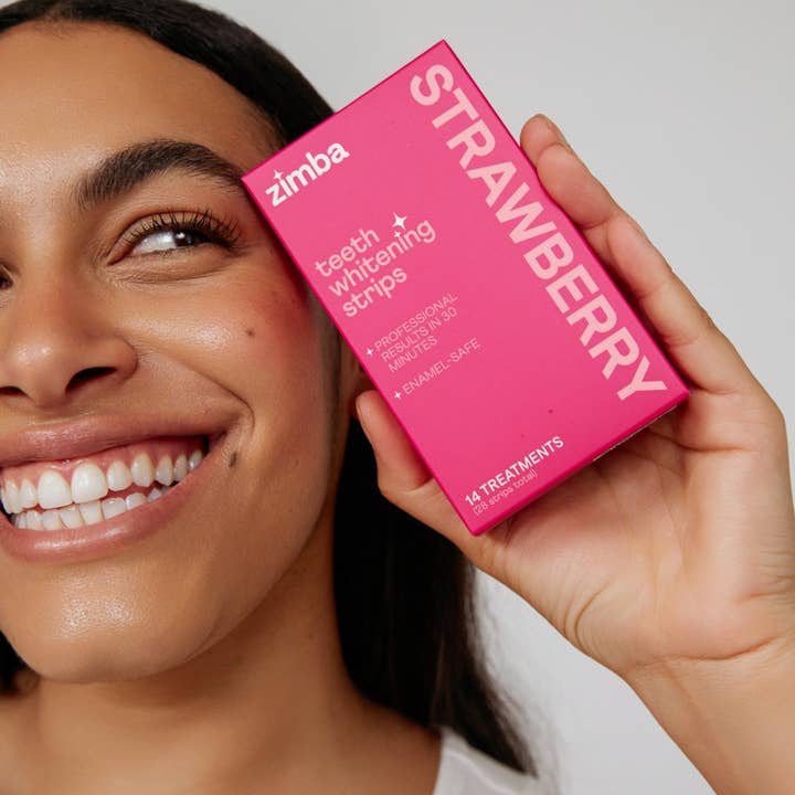 Zimba Whitening - Venta al por mayor Blanqueadores dentales - Tiras Blanqueadoras de Dientes de Fresa6