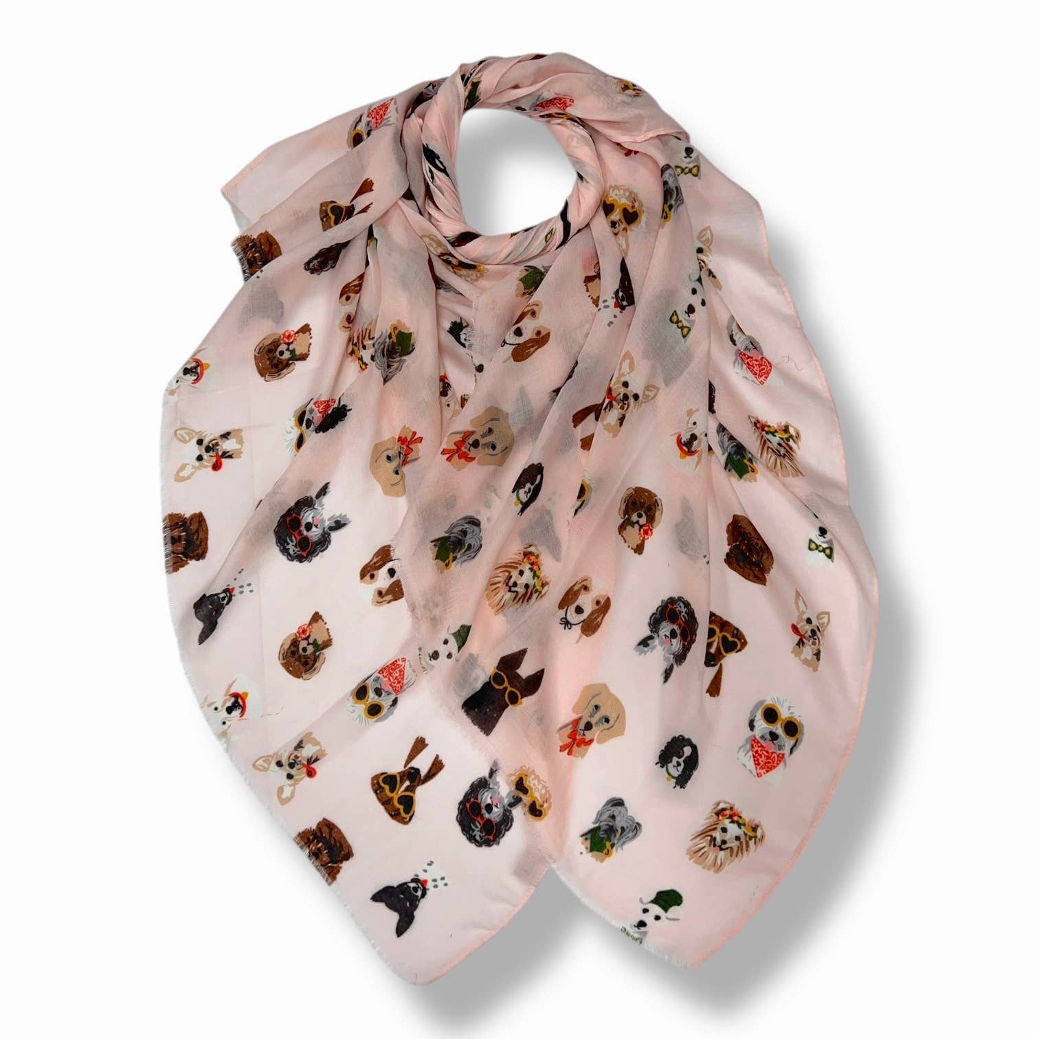 London Scarves - Wholesale Scarf - Women's - Dogs Print Wearing Accessories
9