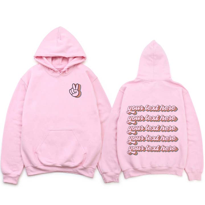 The Funnel Cake Tree - Wholesale Hoodie - Dames - Jouw regenboog op jouw manier - Hoodie op maat12