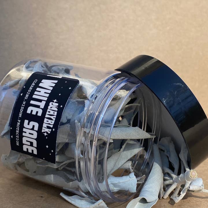 WAYBLK - Wholesale Herbs - White Sage Leaf Leaves Dry Bulk Herbs Flower Apothecary Jars2