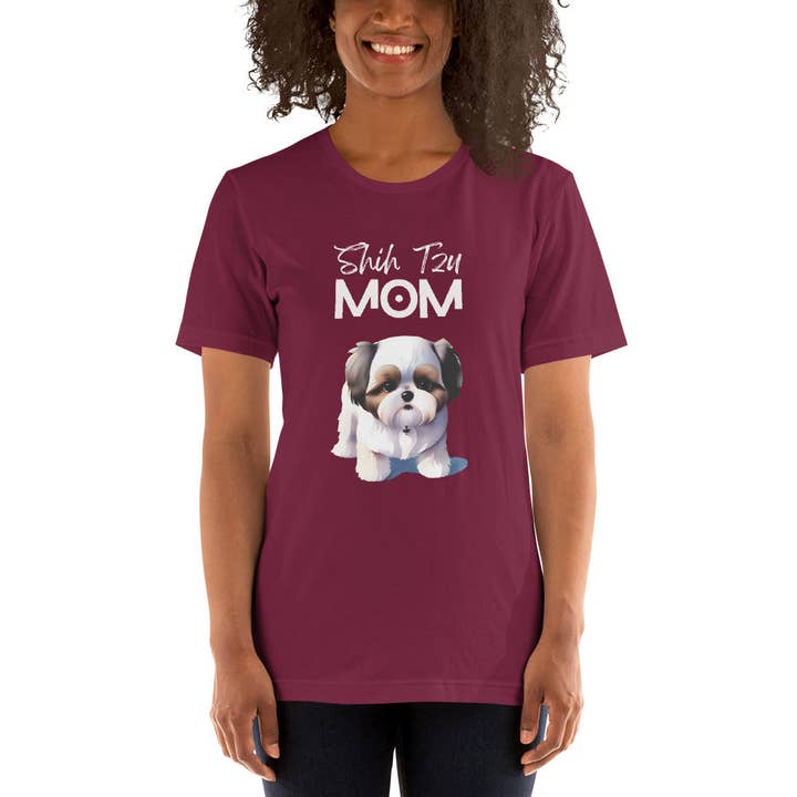 Shih Tzu Mom T-Shirt für den Großhandel von FunnyNikko