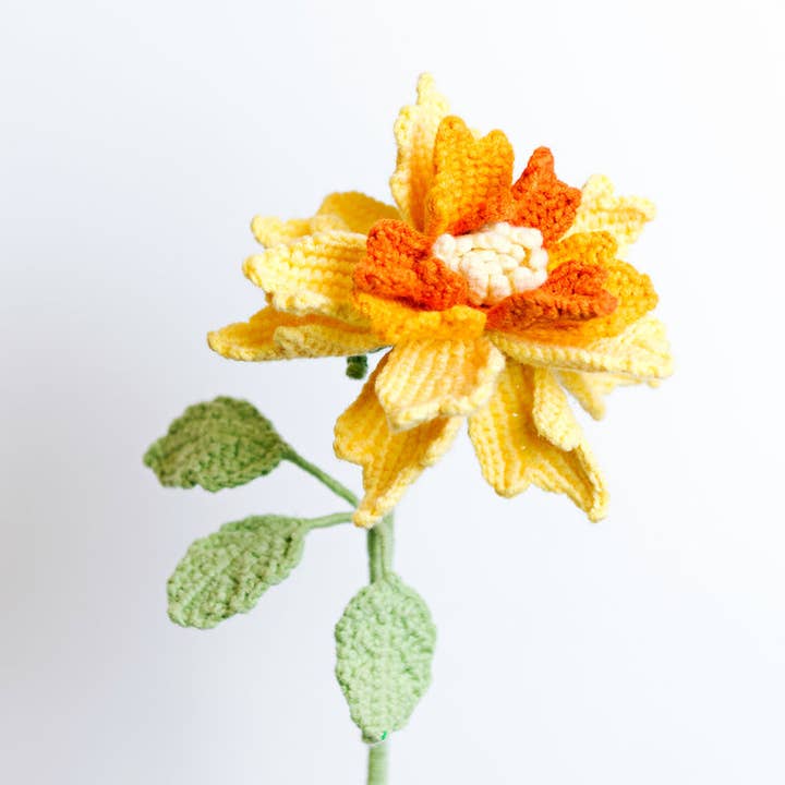 The Way to You - Wholesale Artificial flowers - Handmade Crochet Flower- Rose de Couture3