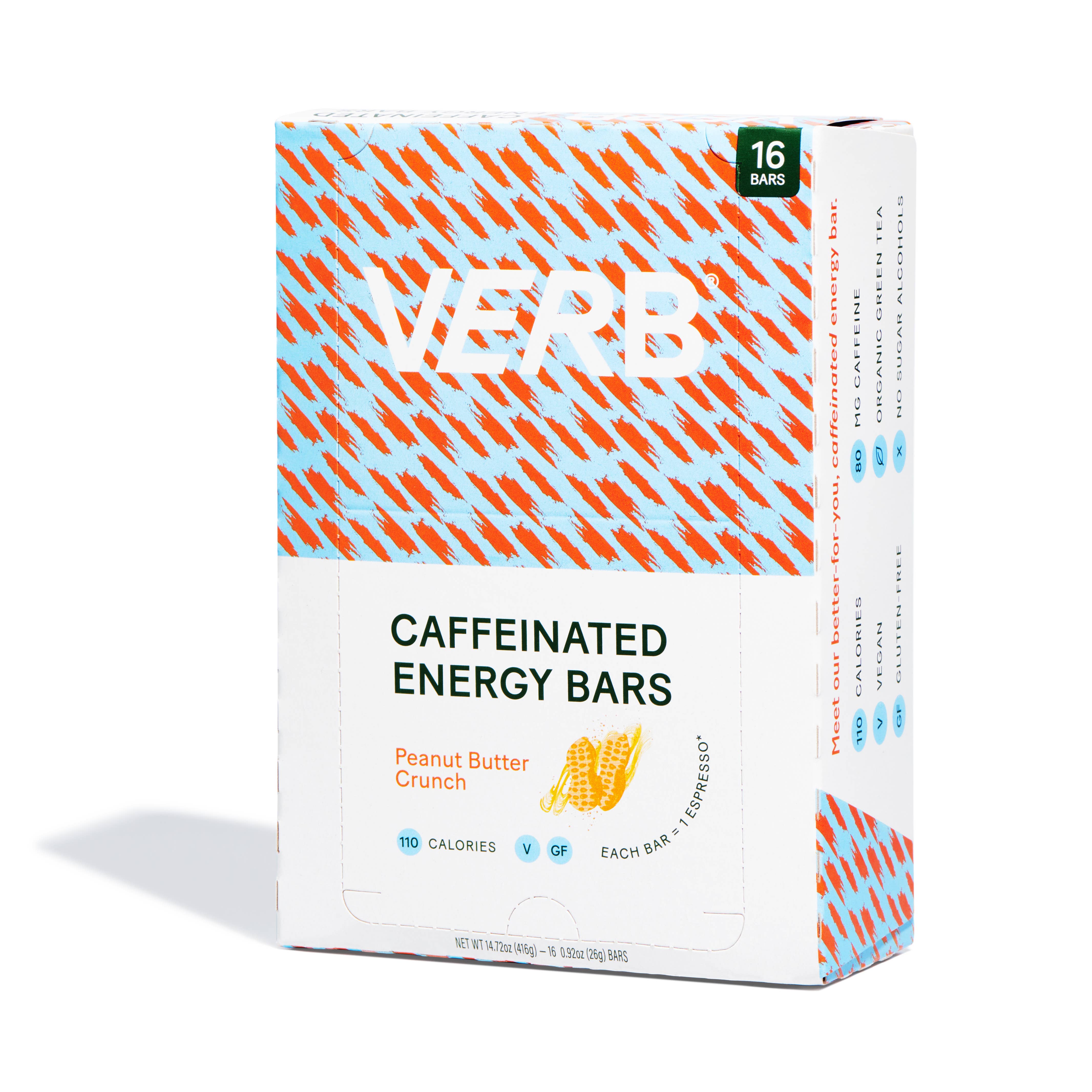 Verb Energy - Wholesale Snack Bar - Caffeinated Snack Bar, Peanut Butter Crunch3