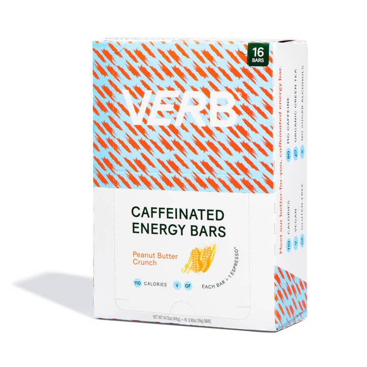 Verb Energy - Wholesale Snack Bar - Caffeinated Snack Bar, Peanut Butter Crunch3