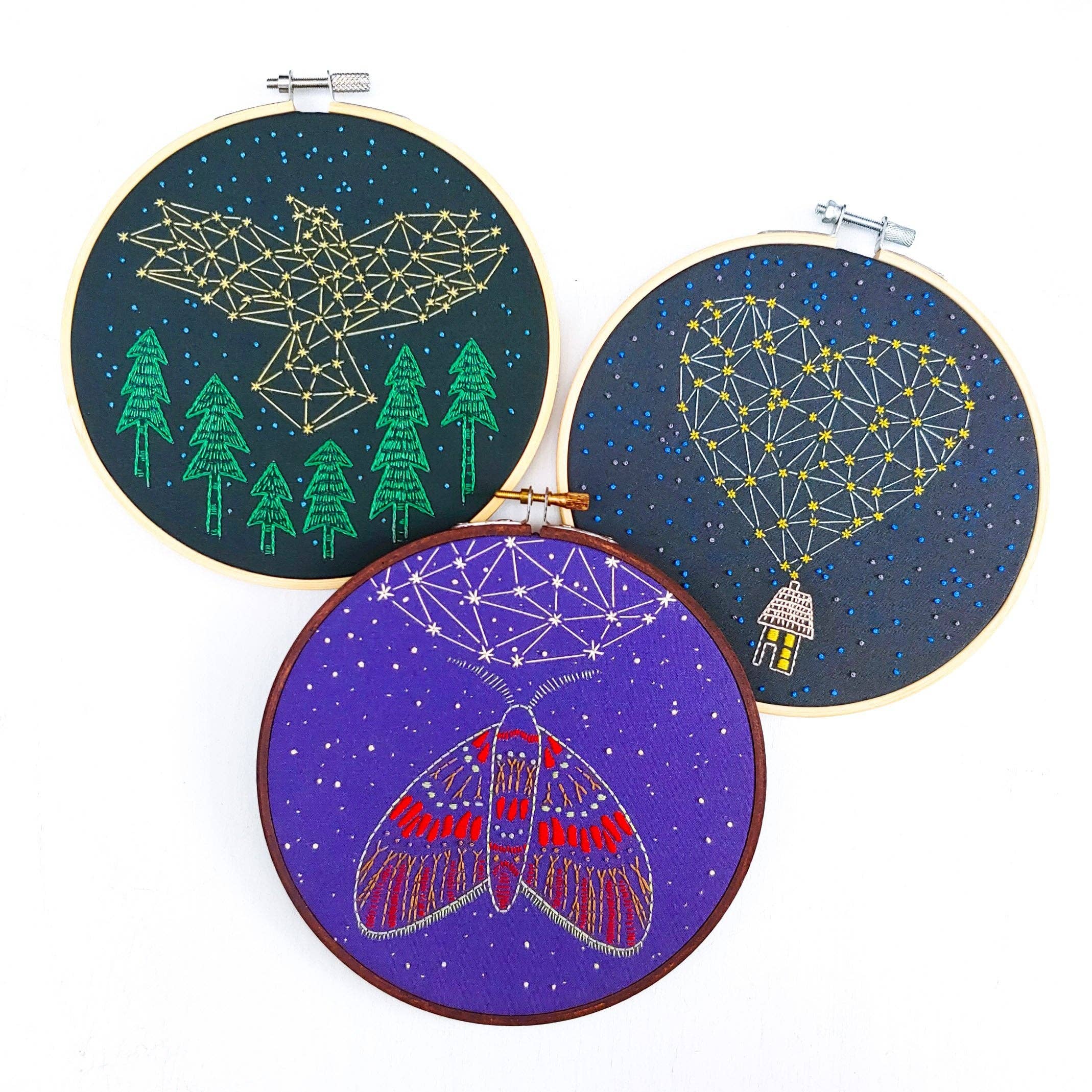 cozyblue handmade - Venta al por mayor Material para bordado/punto de cruz - kit de bordado The Crow7