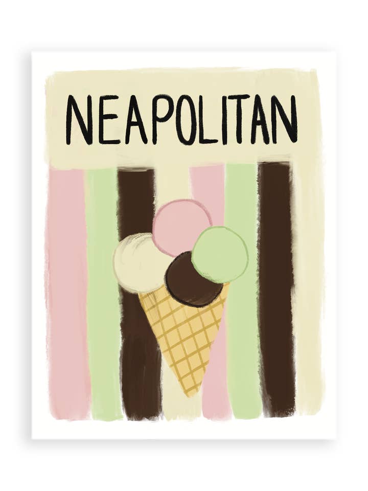 Impression d'art napolitaine pour la vente par Allison Poplett