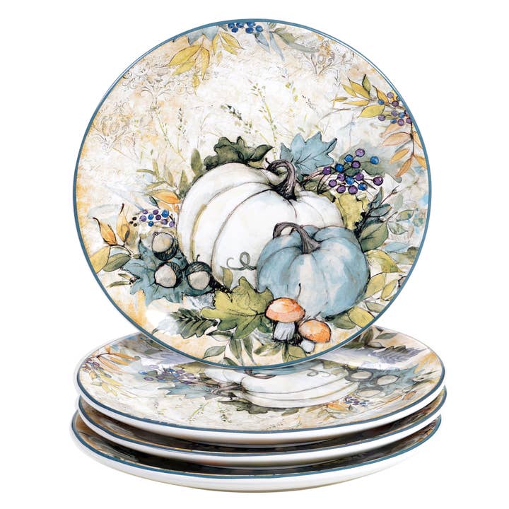 Harvest Gatherings Fall Dessert Plate 9 in for wholesale by Certified International