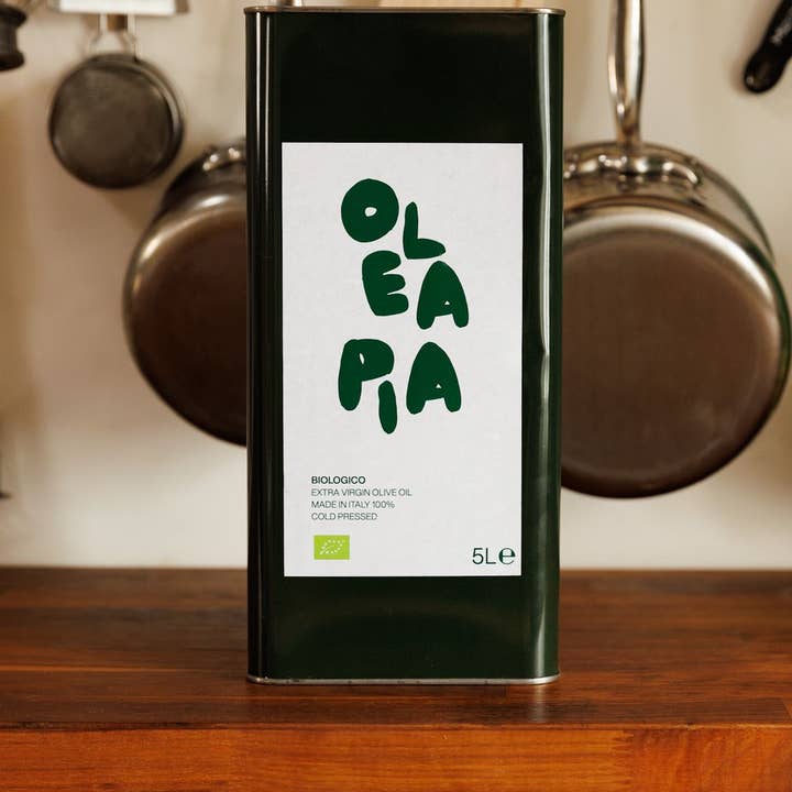 OLEA PIA - Wholesale Olive Oil - Organic Extra Virgin Olive Oil 5L