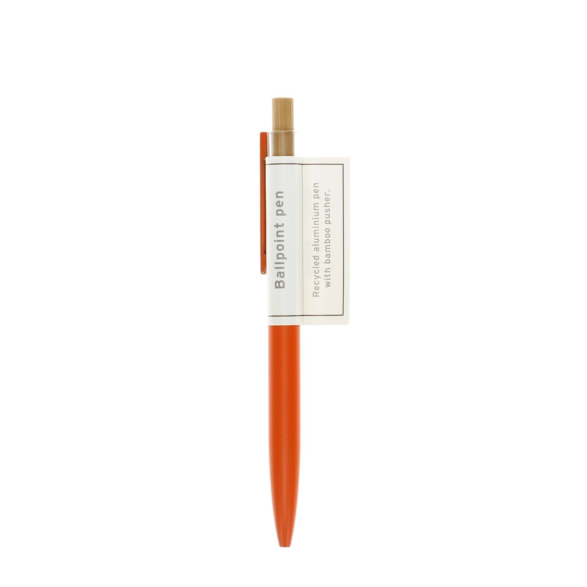 Rex B2B - UK – wholesale Pen – Recycled Aluminium Ballpoint Pen - Orange1