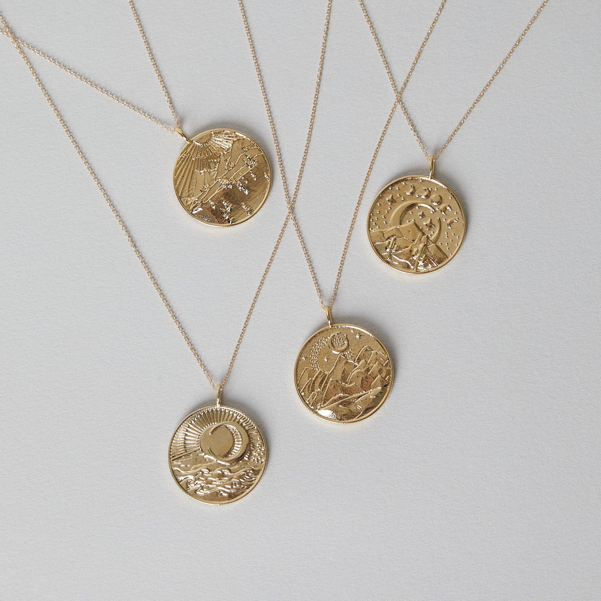 Studio Grun - Wholesale Pendant/Charm Necklace - Mountain Token Necklace3