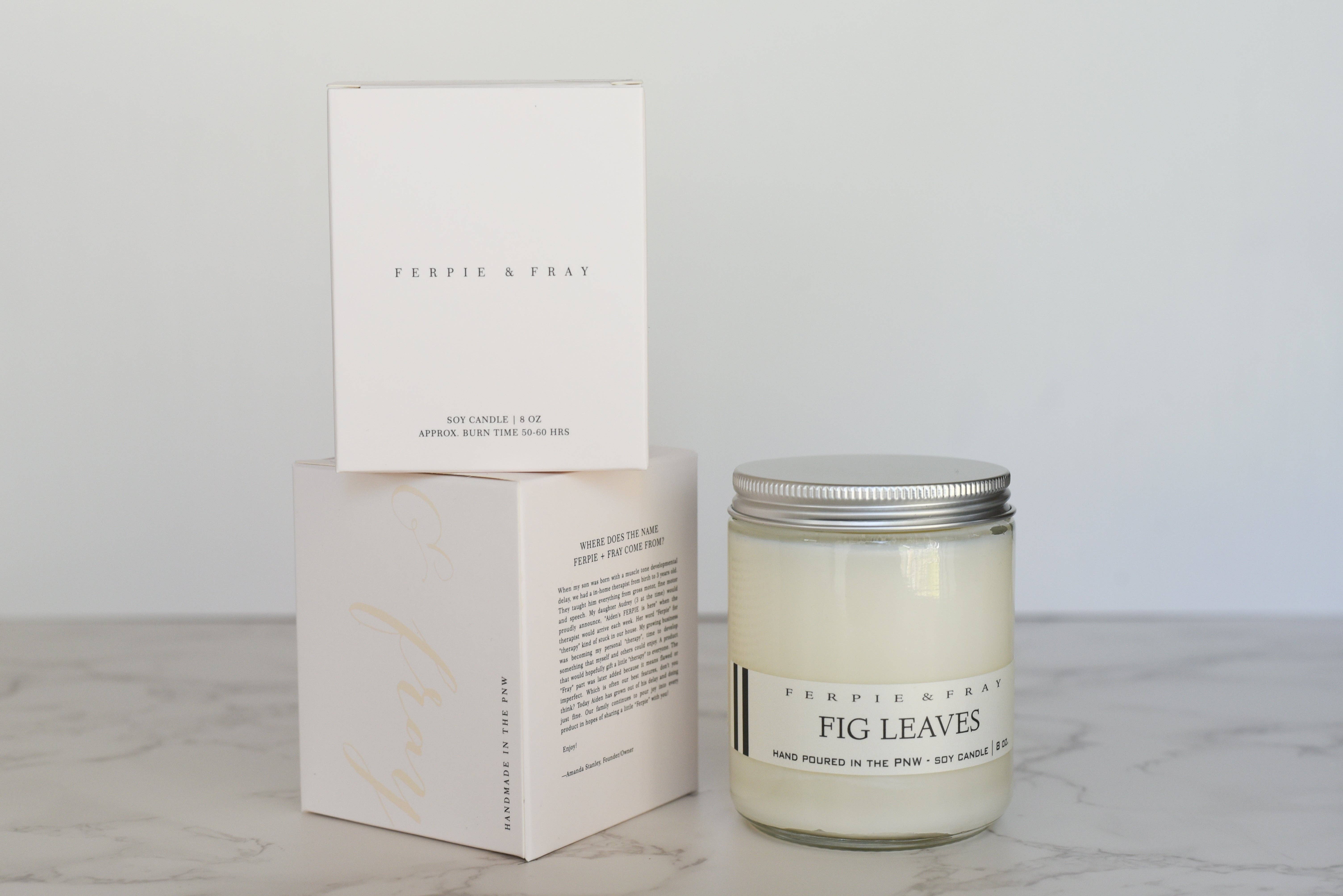 Ferpie + Fray - Wholesale Jar/Filled Candle - Fig Leaves7