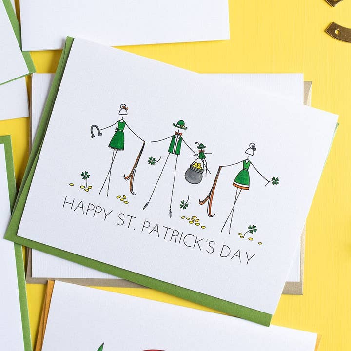 «ST. DÍA DE PATTY» ST. TARJETA DEL DÍA DE PATRICIO para venta al por mayor de LO in LONDON®