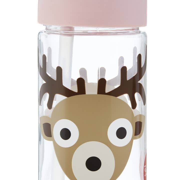 Kids Plastic Water Bottle - Deer for wholesale by 3 Sprouts