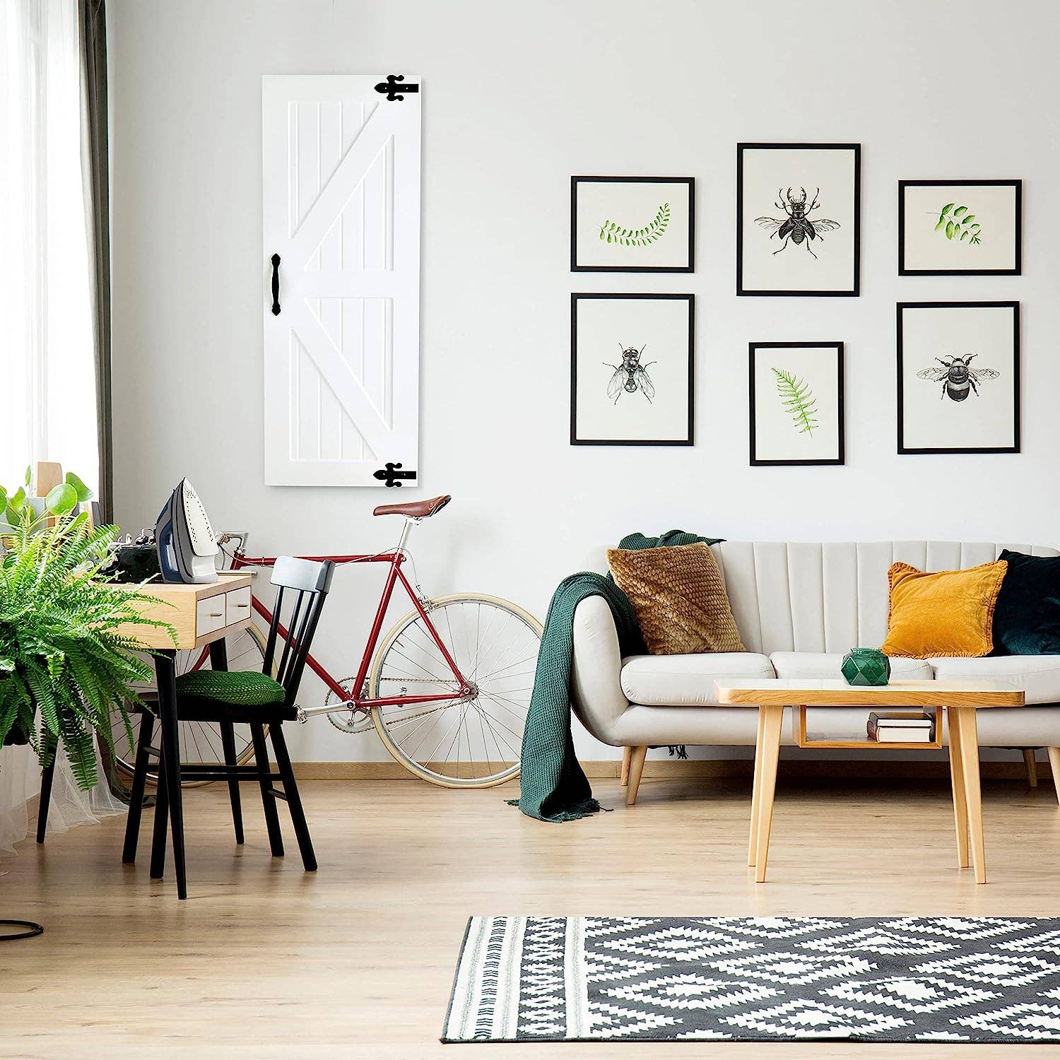 Ivation - Wholesale Ironing board - Ironing Board, Wall Mount Iron Board Holder - Farmhouse Door6