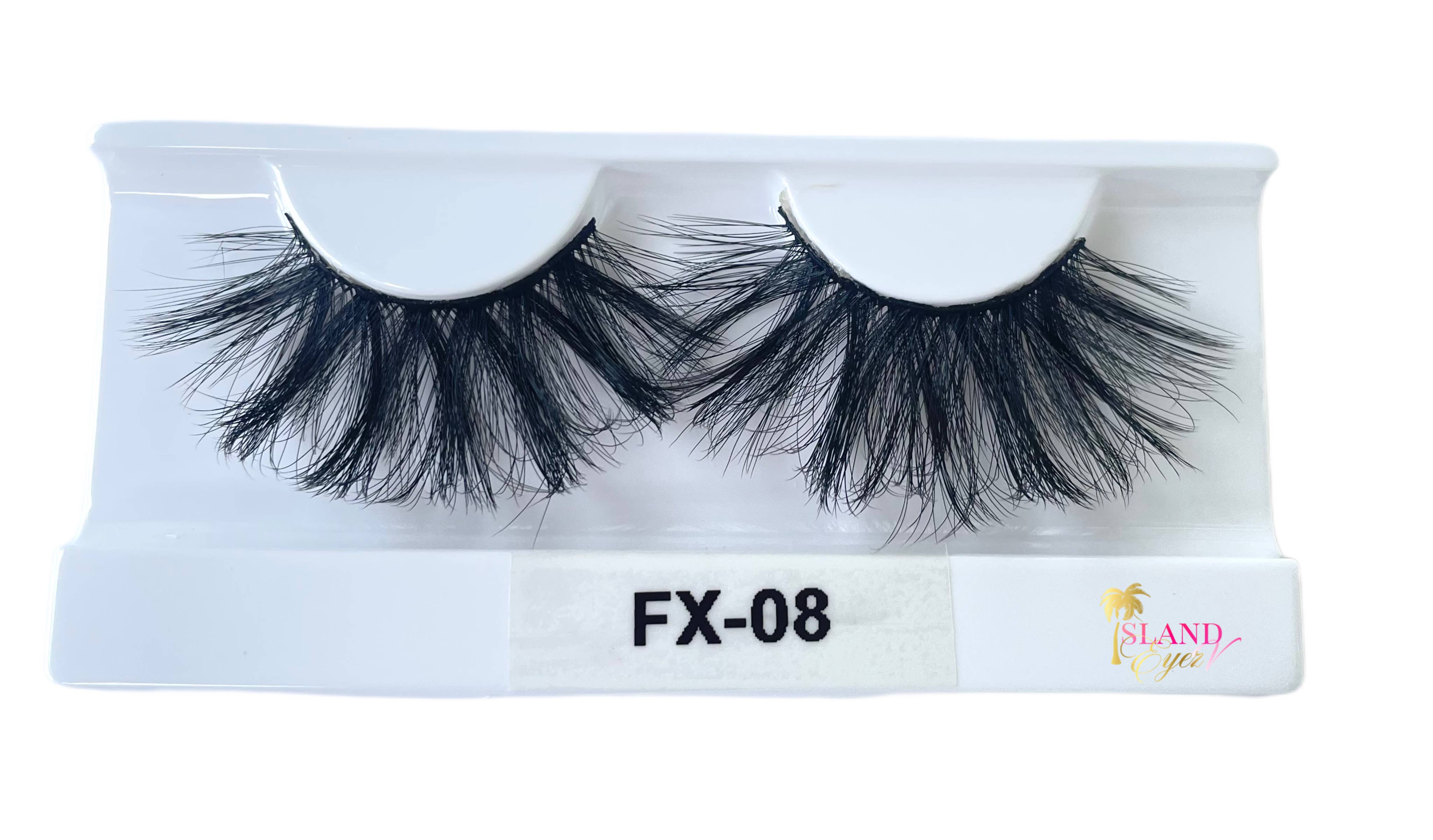 Island Eyez Vendor – wholesale False/fake eyelashes – 25mm Faux Minks Wholesale8