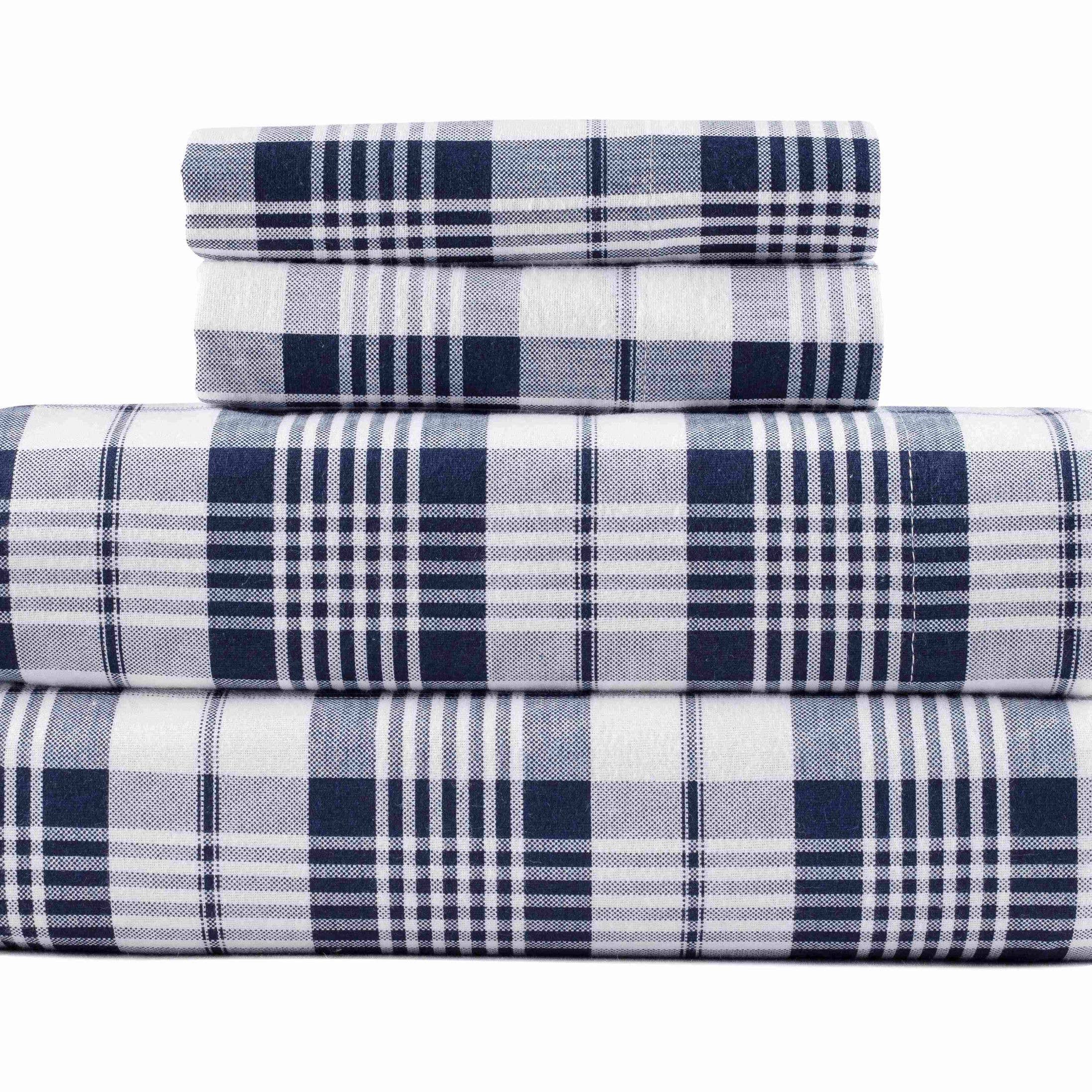 Bed Bath Fashions - Vente Parures de lit - Ensemble de draps en flanelle 100 % coton turc Kathy Ireland11