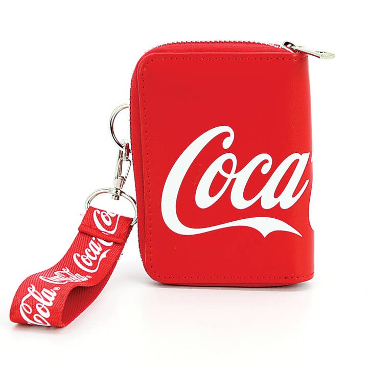 COMECO INC - Wholesale Wallet - Women's - Coca-Cola Logo Wallet with Strap