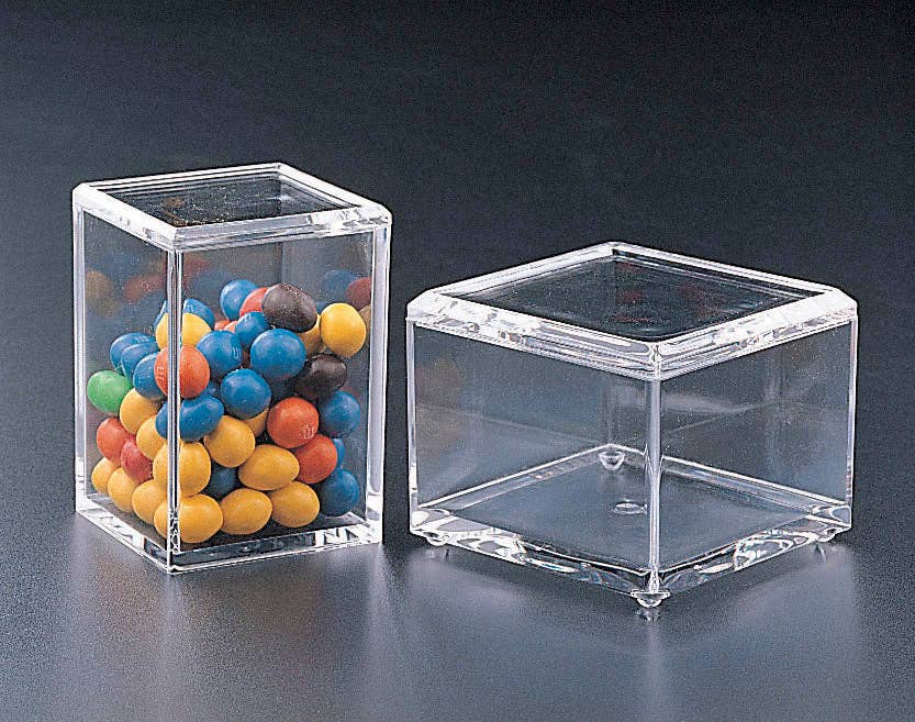 Huang Acrylic - Vente Boîte/rangement à bijoux - Boîte polyvalente carrée3