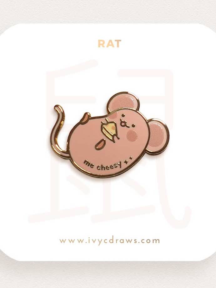 Rat Zodiac Animal for wholesale by Ivycdraws