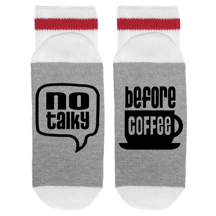 Sock Dirty to Me - Wholesale Socks - Men's - MENS - No Talky Before Coffee - Socks
