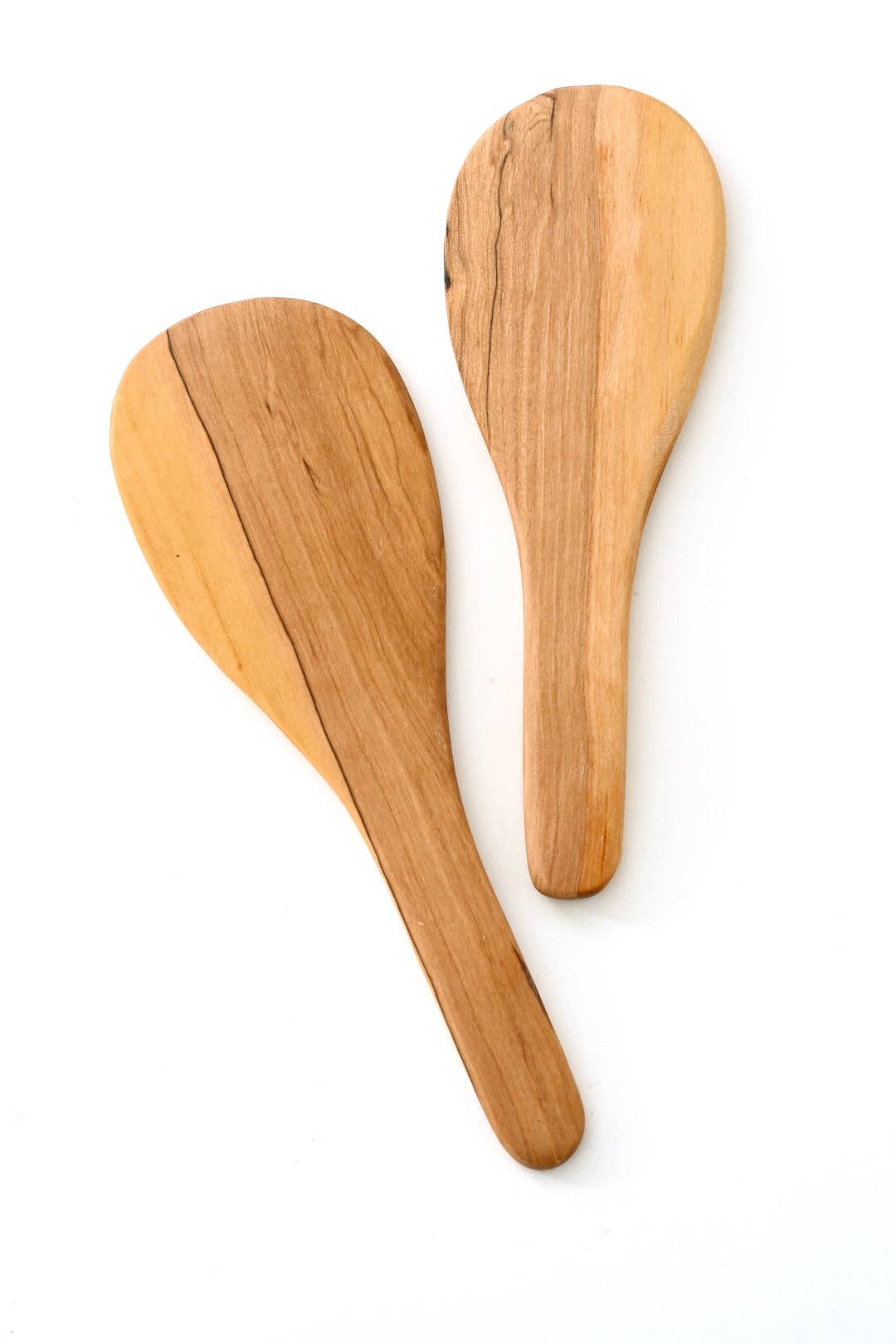 Swahili | AFRICAN MODERN - Wholesale Serving Utensil - Small Wild Olive Wood Rice Paddle2