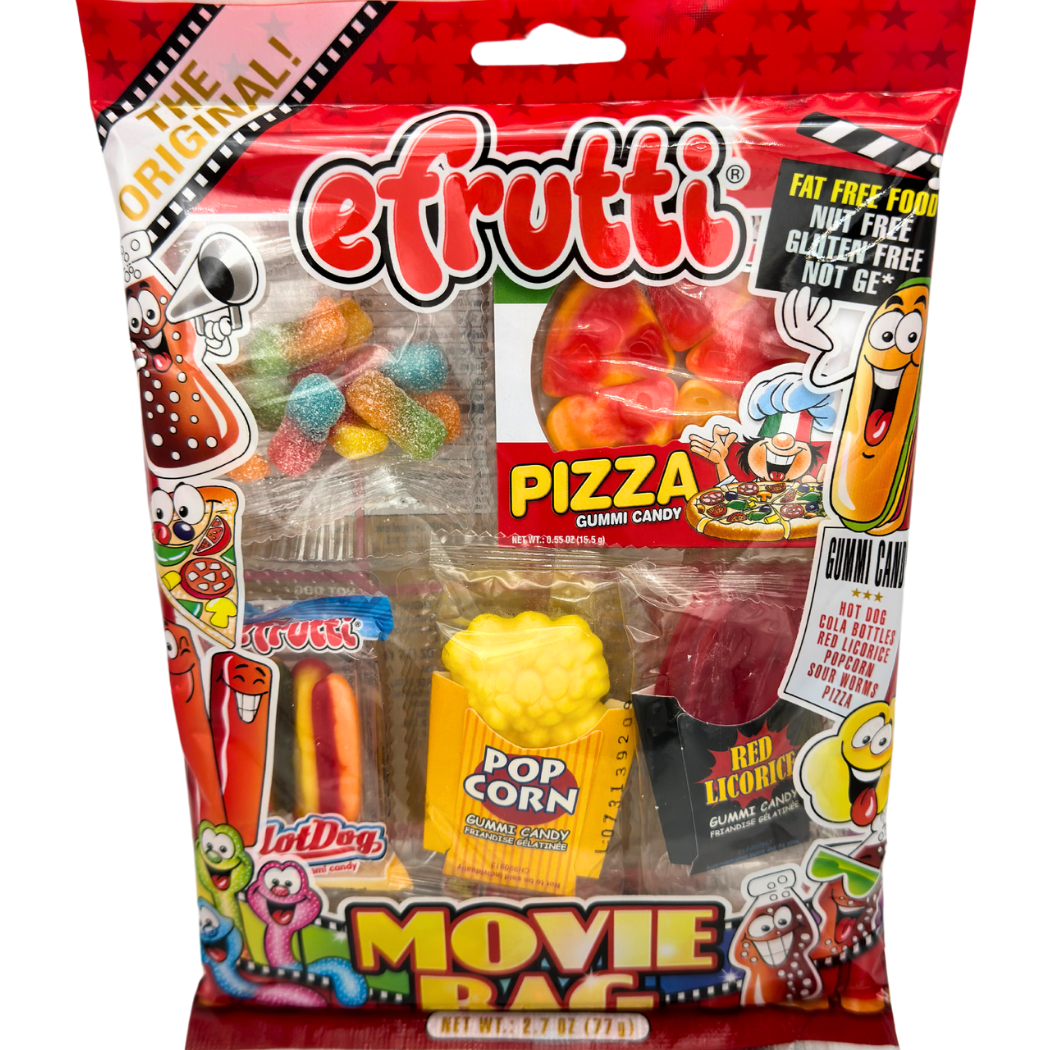 Martin's Country Store LLC - Wholesale Retailer Sample - Food & Drink - Gummy- (Efrutti) Movie Bag 12ct2